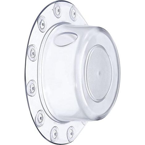Transparent Silicone Bathtub Sink Stopper, Rubber Sink Drain Suction Cup Stopper, Suitable for Kitchen, Bathroom and Laundry Room