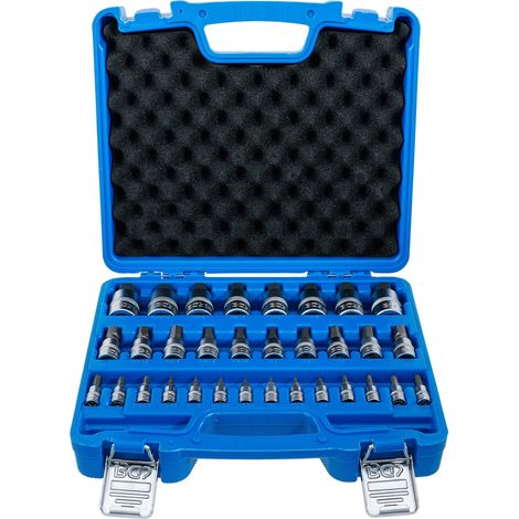 Juego de dados bgs acero plástico 32 piezas (1/4)