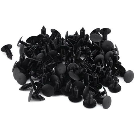 Kit 40pcs Plastic Wing Clips Bumper Rivets Car Fixing Screws (1/5)