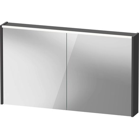 Duravit D-Code Spiegelschrank, Steckdose Typ F (EU, DE), 2 Türen, (1/2)
