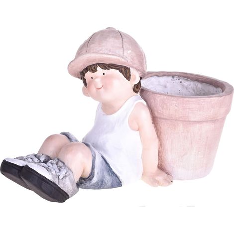 Pianta Artificiale Bambino Seduta con Vaso H 25 cm (1/4)