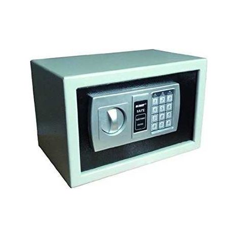 Blinky 27162-10 BK-SAFE Cassaforte Elettronica da Appoggio Hotel Tastiera Digitale 12 Tasti Apertura Motorizzata 4 Pile AA