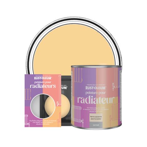 Peinture pour Radiateur, Finition Satinée - Moutarde (1/3)
