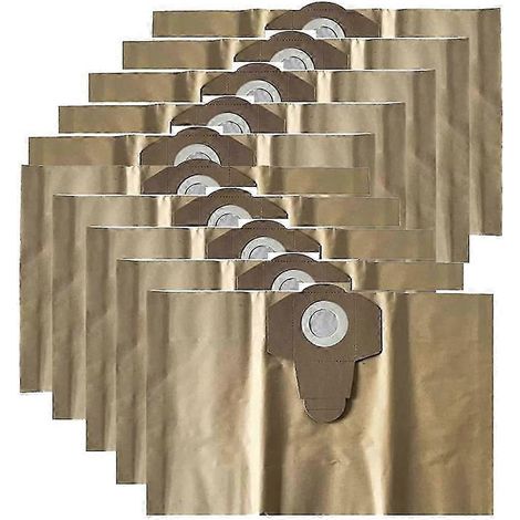 Sacs d'aspirateur (10 sacs filtrants) pour aspirateurs eau et poussière Parkside PNTS 1250 PNTS 1250/9 PNTS 1300 PWD 12 A1NEW (1/5)
