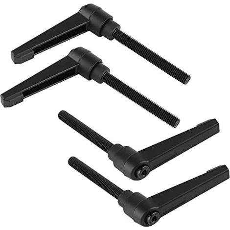 4PCS Poignées de Serrage Réglables M8, Poignée de Levier de Serrage Rapide en Acier avec 60mm Goujon (1/5)