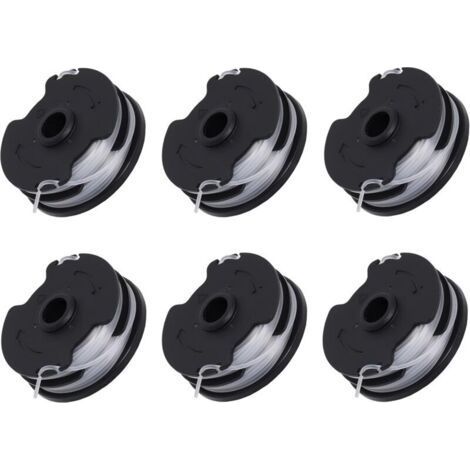 UlisemPack de 6 bobines de rechange pour débroussailleuse sans fil Parkside PRTA 20-Li C3 IAN351753 (1/4)