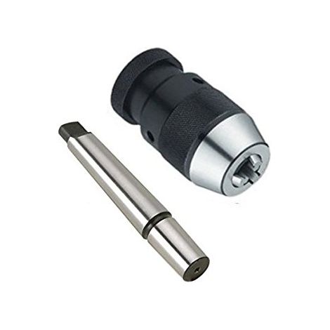 Mandrino autoserrante/Tornio/Trapano a colonna 5-20mm attacco B22 + adattatore MT4-B22