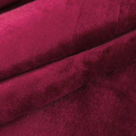 pile Minky color bordeaux (1/4)