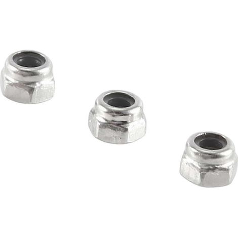 Écrous antivol de roue métalliques M2.5 compatibles avec les voitures RC crawler 1/18 TRX4M (1/5)