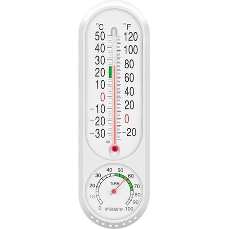 Thermomètre à Serre, hygromètre numérique, jauge de température de Plante de Jardin Suspendue, Compteur d'humidité pour extérieur intérieur,Hygromètre thermomètre à effet de serre, jardin de serre The (1/5)