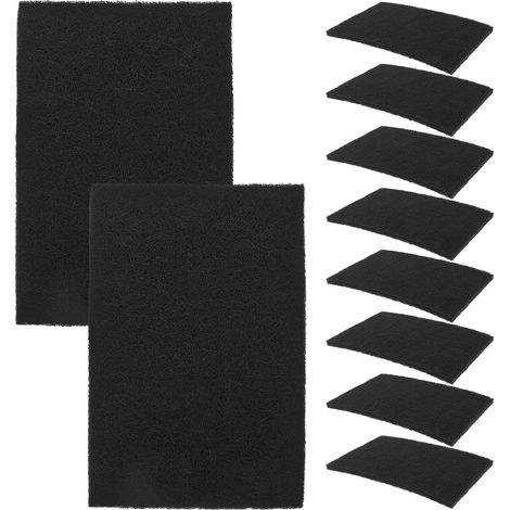 10 Pièces Tampon Abrasif Industriel en Nylon Flexible pour Surfaces en Acier et Éviers, Réutilisable, Adapté la Préparation Professionnelle de Peinture Automobile (1/5)