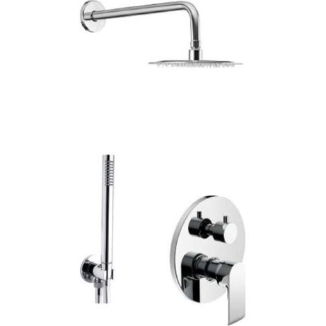 Kit Doccia Completo Tondo - Misura Soffione 30 cm