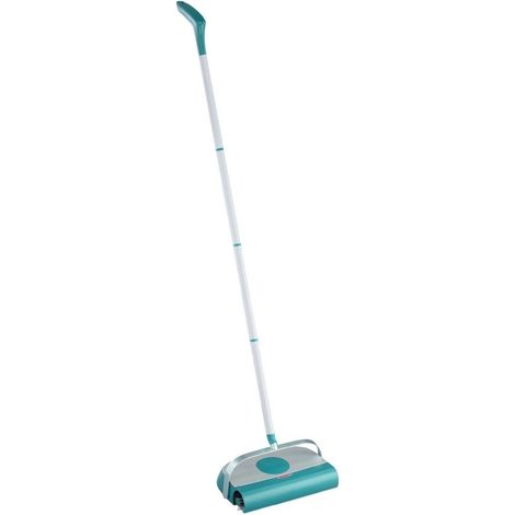 Leifheit – Balayeuse mécanique Regulus Supra 11950 – Brosse en caoutchouc pour sols lisses – Bac lavable – Poignée pliable 120 cm (1/10)