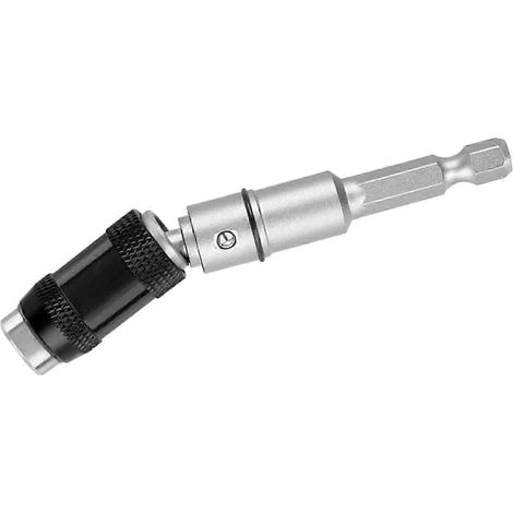 Embout de perceuse magnétique à dégagement rapide, rallonge hexagonale pour tournevis hexagonal-Silver (1/5)