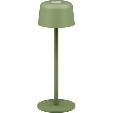 GOOBAY Lampe de table LED 77677, 2W, 3000 K, 150 lm, blanc chaud, IP44, vert (1/5)