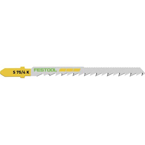 Festool 20x Lame de scie sauteuse S 75/4 K - 204266