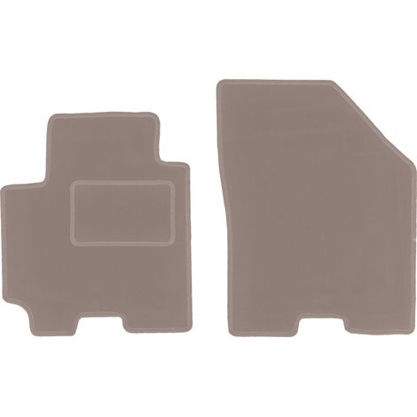 Beige Vordermatten für: Suzuki Baleno II Fließheck (2015-)