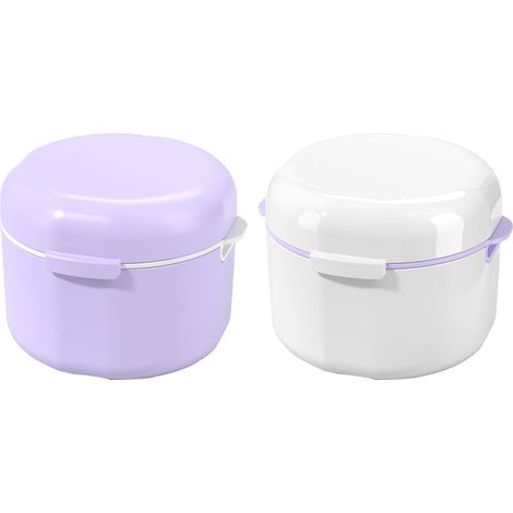 Boîte Pour Prothèse Dentaire - Boîte Pour Rétenteur Orthodontique - Usage Quotidien Maison Bureau Voyage - 1 Pièce (1/5)