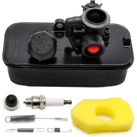 Kraftstofftank, Vergaser 698369, Luftfilterersatz für BS 494406 498809A 795469 794147 699660 794161 498811, Vergaser mit Zündkerzenfedern