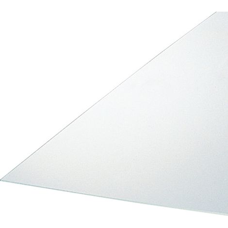 Lastra in plexiglass trasparente 4mm - 50x50 cm