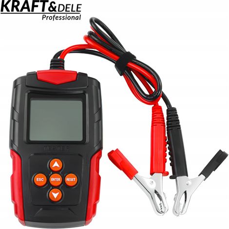 Medidor de batería digital con pantalla LED 12V 24V 3Ah-200Ah (1/5)