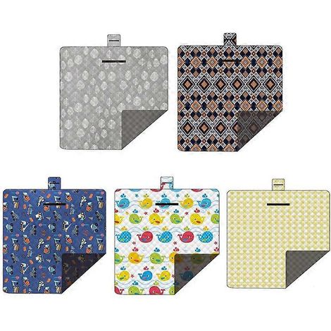 Couverture de plage portable extra large, tapis de pique-nique, tapis de jardin pour parc extérieur, tapis fantaisie (1/5)