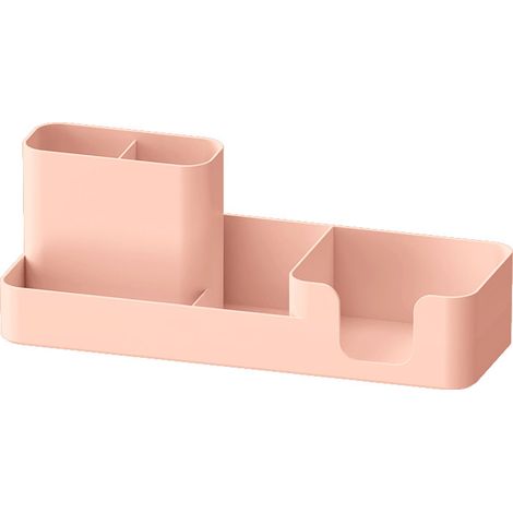 Organisateur de bureau avec porte-stylos, boîte de rangement multifonction pour accessoires de bureau et papeterie (1/5)