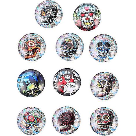 11 autocollants magnétiques d'Halloween (1/3)