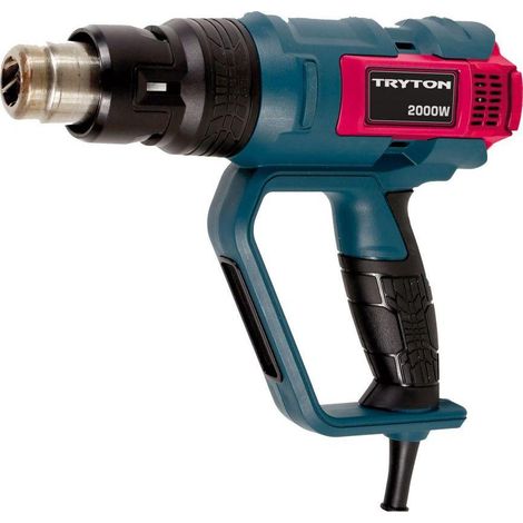 Tryton Heißluftgebläse 2000W mit LCD-Display und Temperaturregelung