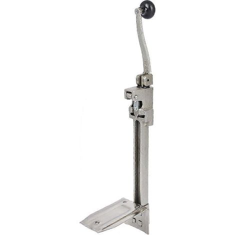 Ouvre-boîtes professionnel en acier inoxydable, ouvre-conserve universel pour cuisine collective, manuel robuste, usage intensif, compatible tous formats. (1/4)