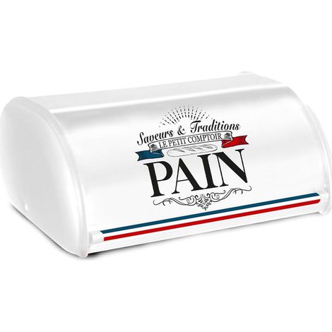 Boite blanche pour le pain style frenchy