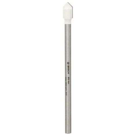 Bosch – Foret expert pour céramique 6mm – Longueur 8cm – Pour carrelages tendres à mi-durs et verre non trempé – Usage à faible vitesse