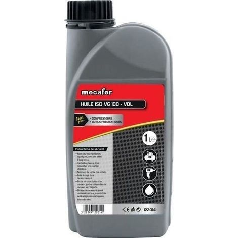 Mecafer - Öler für Kompressor + Druckluftwerkzeuge 1 Liter (1/2)