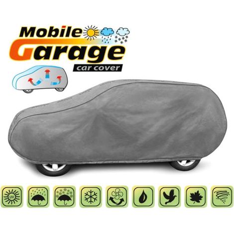 Hochwertige Kegel-Autoabdeckung für Geländewagen/SUV, Mobile Garage Serie, Größe L 430–460 cm x 146–156 cm