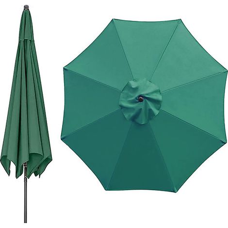 Housse de parasol de remplacement 3M, auvent de jardin, protection UV, pare-soleil(avec 8 baleines, auvent uniquement) (1/5)