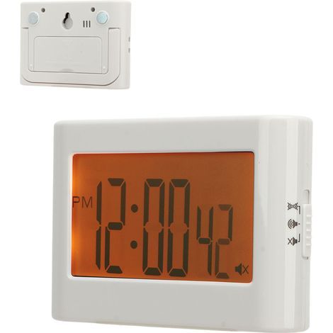 Grauer digitaler Küchentimer mit Countdown, Hintergrundbeleuchtung, Vibration, akustischem und optischem Signal, magnetischem Ständer und elektronischem Timer für die Küche. (1/5)