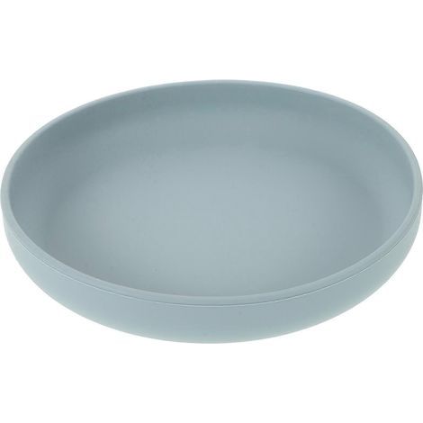 Rutschfeste Silikonplatte für Senioren und Menschen mit Behinderung, mit Saugnapf für sicheren Halt. – 19,50 x 19,50 x 4,00 cm – Himmelblau (1/4)