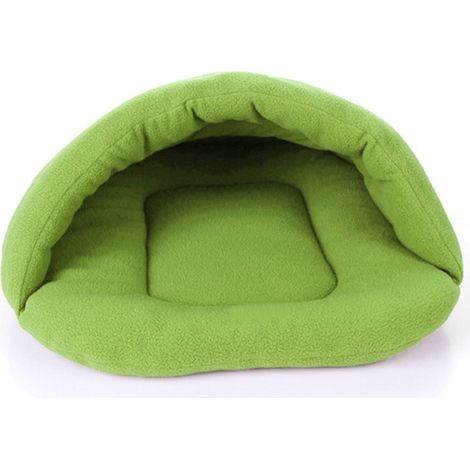 Sac de couchage chaud et doux pour chat et chiot, lit douillet pour chien, niche pour animaux de compagnie, coussin de couchage pour animaux de compagnie (1/5)