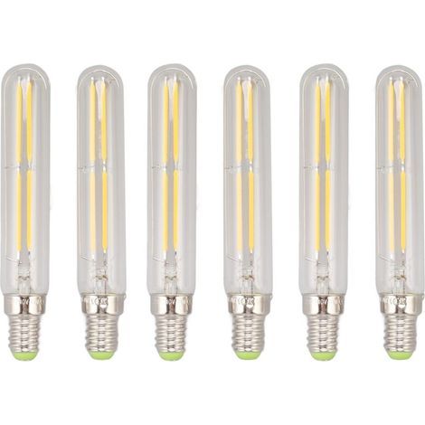 Ampoule LED tubulaire 4 W E14 T20×120 mm 2300 K (lumière chaude), 2 unités, 220–240 V pour éclairage d’intérieur (1/5)