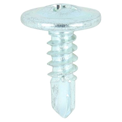 TIMco 4.2 x 13.5mm Wafer Head Self Drilling Screw BZP Qty 1000 (1/2)