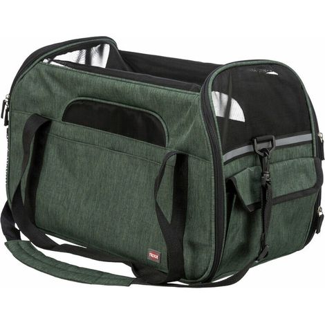 Borsa per Animali Domstici Trixie Verde Oliva 25 × 33 × 50 cm (1/5)