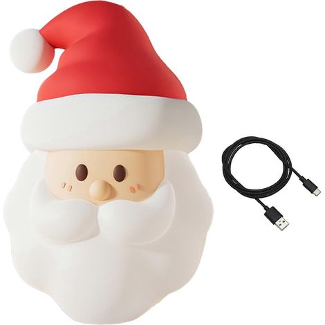 Santa Claus Veilleuse Rechargeable Sil – étanche éclairage LED – pour Extérieur (1/5)