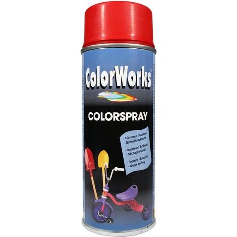 Vernice colorworks ral 3000 asciugatura rapida alta resistenza