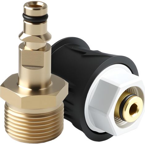 Raccordi adattatori ad alta pressione per Karcher K2, M22 femmina 14 mm in ottone, strumento di conversione rapida per Karcher serie K2 K3 K4 K5 K6 K7