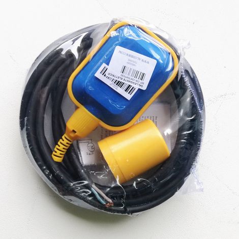 Galleggiante elettrico con cavo da 5mt e contrappeso incluso (1/2)
