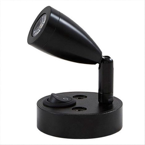 Lámpara de lectura interior LED 12 V con interruptor para camping-car, bateau, voiture, accesorios para vehículos de ocio (1/5)