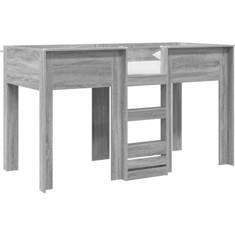 Maison Exclusive - Letto a Castello per Bambini Grigio Sonoma 75 x 190 cm