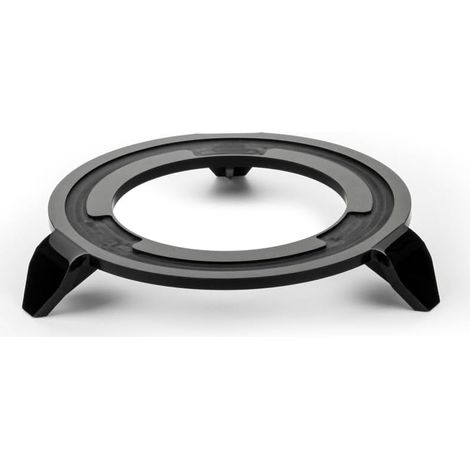 Acrylic Table Speaker Holder Suitable For Harman Kardon Aura Studio 3, Aura Studio 4, Soundsticks 4 Bluetooth Speakers (Black, 005-C001) 1-Pcs (1/5)