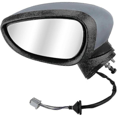 Rétroviseur extérieur gauche électrique apprêté, compatible avec Ford Fiesta Mk7 (2008-2012), style d'origine. (1/5)