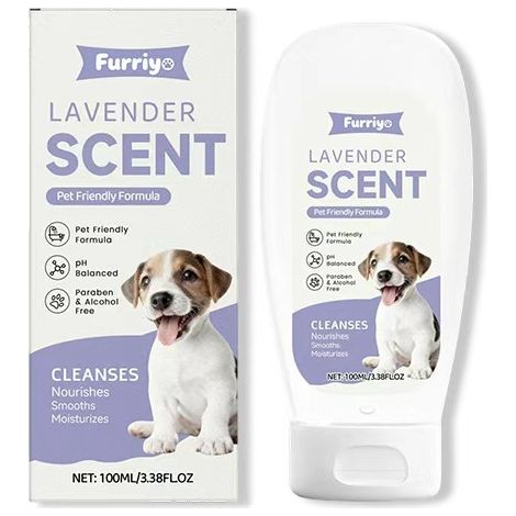 Furriyo Beruhigendes Hundeshampoo reinigt und pflegt sanft die Haut und das Fell Ihres Haustieres. (1/5)